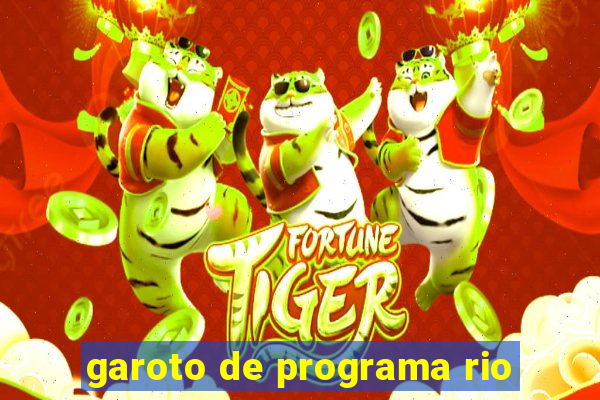 garoto de programa rio